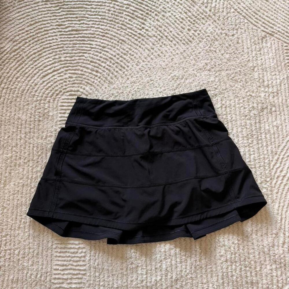 Lululemon black tennis skirt